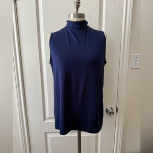 Chico’s Navy Sleeveless Top
